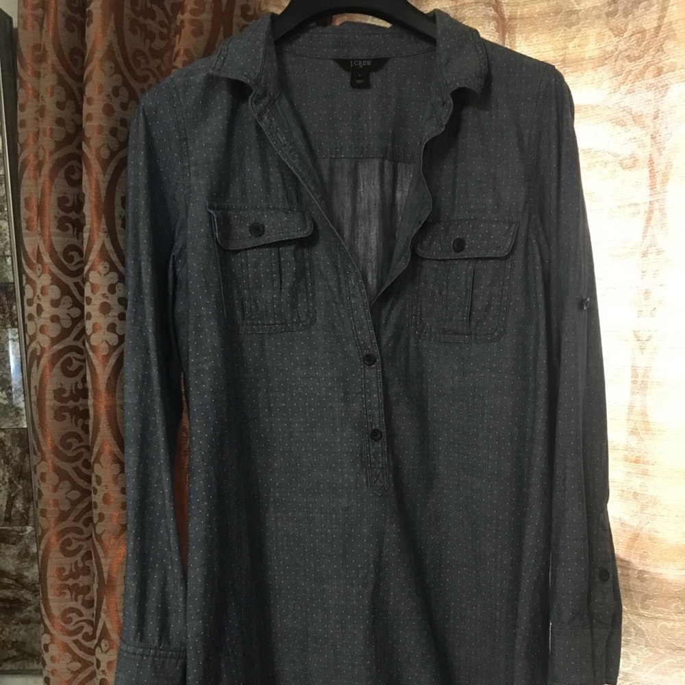 J Crew shirt dress